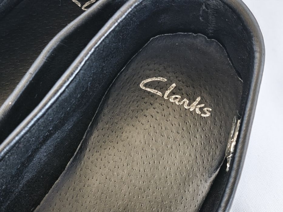 Clarks, обувки естествена кожа, номер 40