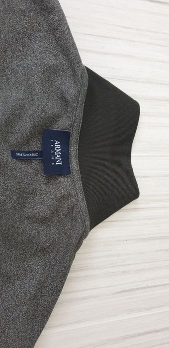 Armani Jeans AJ Pique Stretch Cotton  S / НОВО! ОРИГИНАЛ Мъжка Тениска