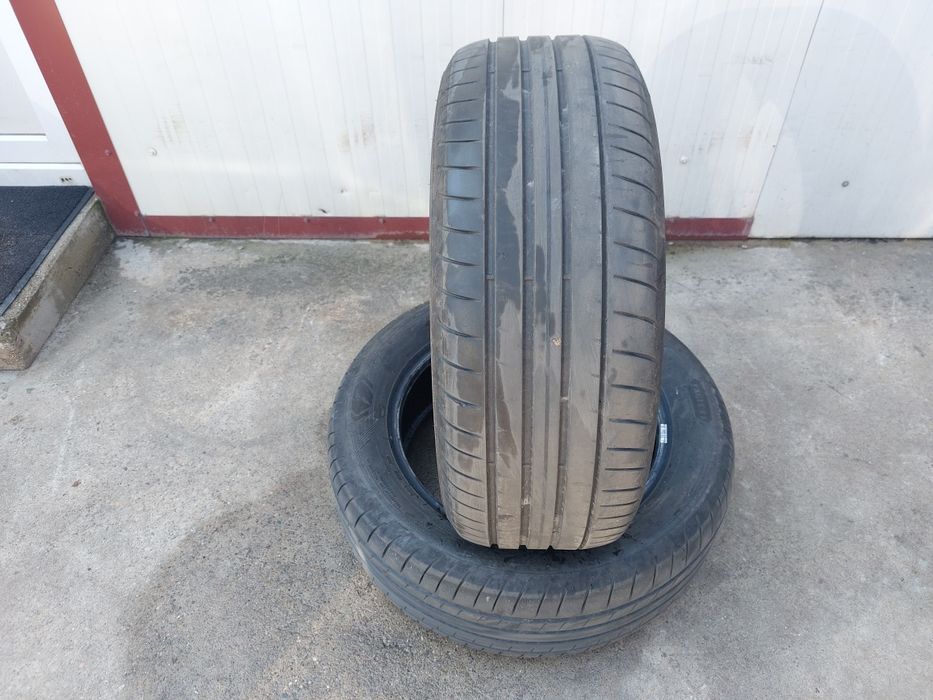 150 lei bucata! Doua anvelope de vara 235 55 r18 Goodyear dot 2024