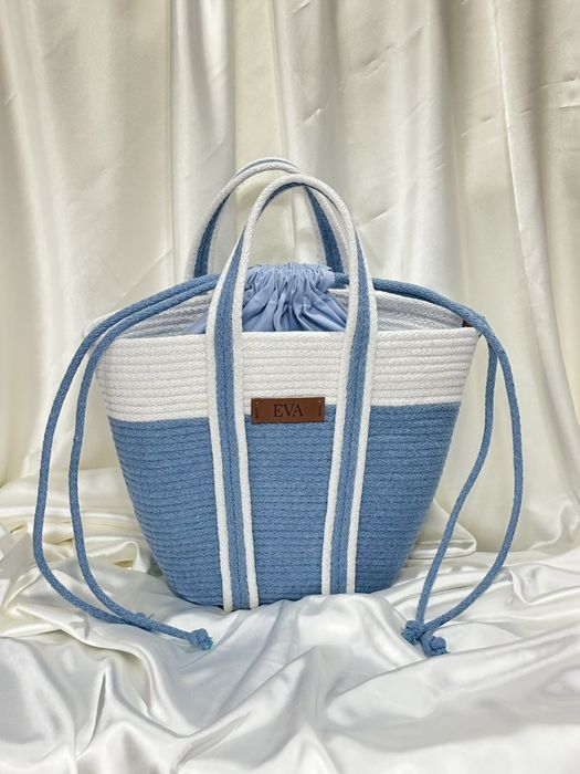 Чанти от памучен шнур - ръчна изработка