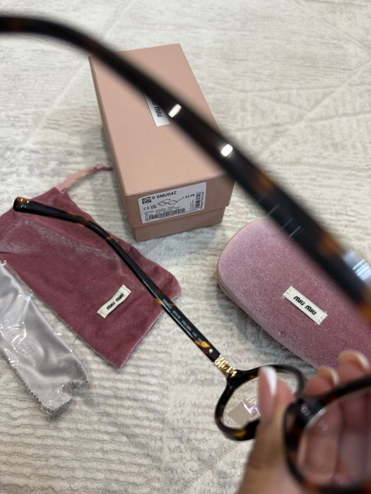 Очки Miu Miu 2025 прозрачные