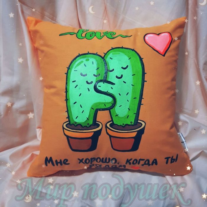 Подушки  ручная работа