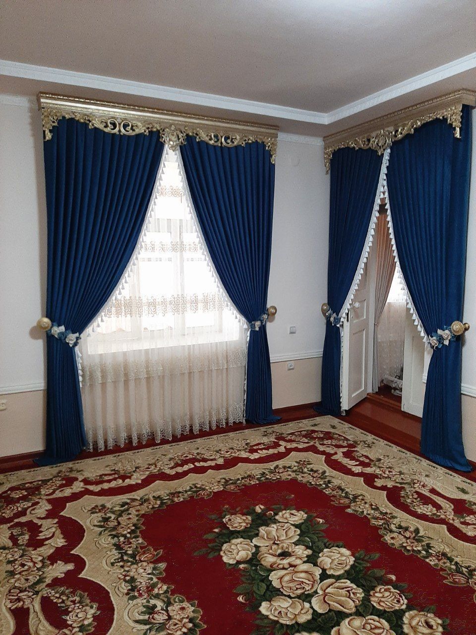 Пардалар фасонлари мехмонхонага