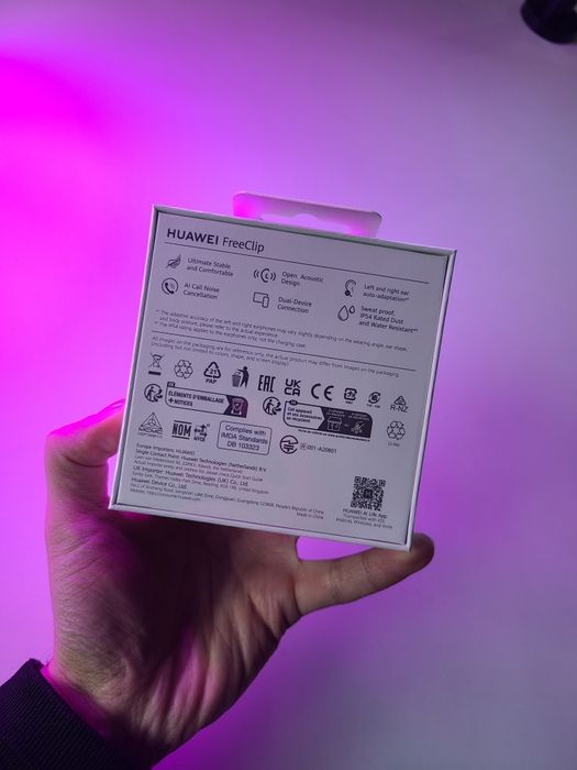 Huawei FreeClip Новые !