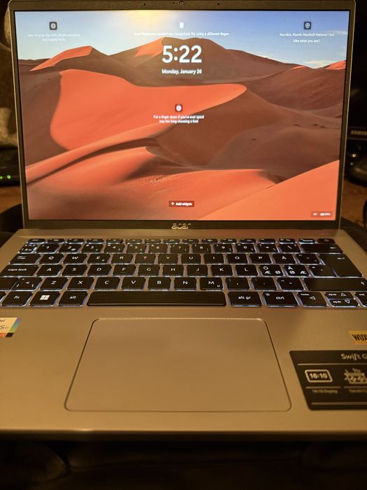 Laptop Acer Swift go 14