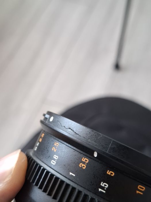 Samyang 50mm t1.5 cine Sony ef