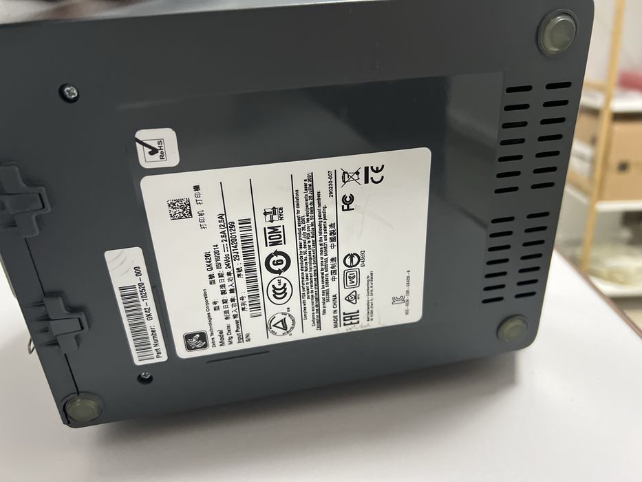 Imprimantă etichete Zebra GK420t, transfer termic