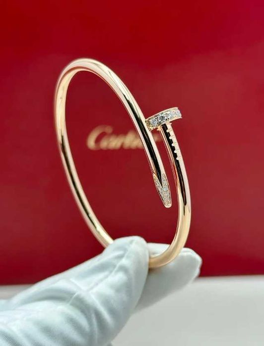 Brățară Cartier Juste Un Clou (Cui) cu cristale - nouă, în cutie