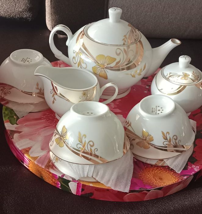 Чайный сервиз новый.
