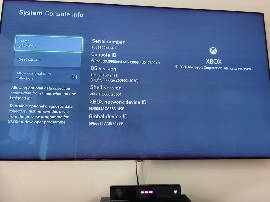 Xbox one + kinect