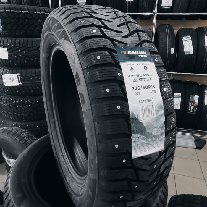 235/60 R18 Новые Шипованные