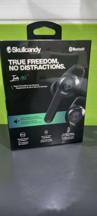 Căști Skullcandy Indy ANC In-Ear,Noise Canceling, Black