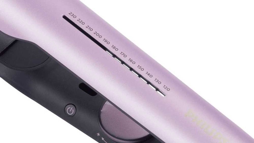 Преса за коса Philips BHS530, с йонизация, розов металик - НОВА !!