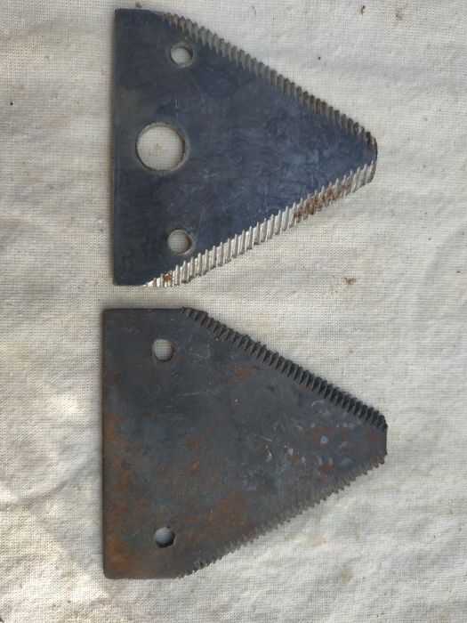 Сегмент ножа калёный (тобланган) для дробилки, комбайн и прочее