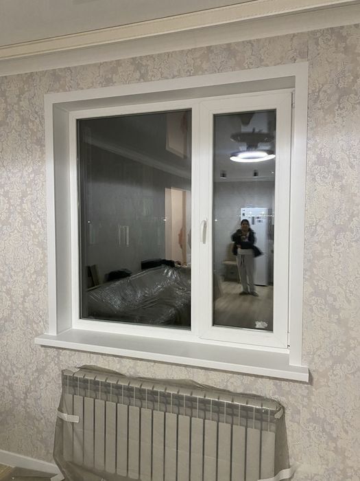 Откосы окна поастиковые