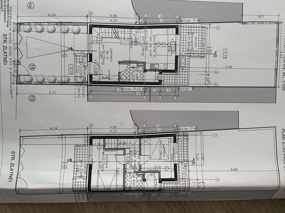 Teren /Casa in Cantemir si Bonus autorizatii demolare / construire