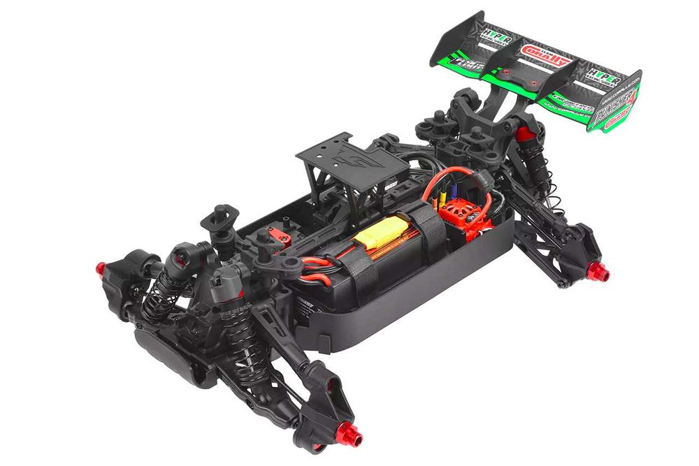 Team Corally – PUNISHER 4 1:10, brushless, 80км\ч, Зелен