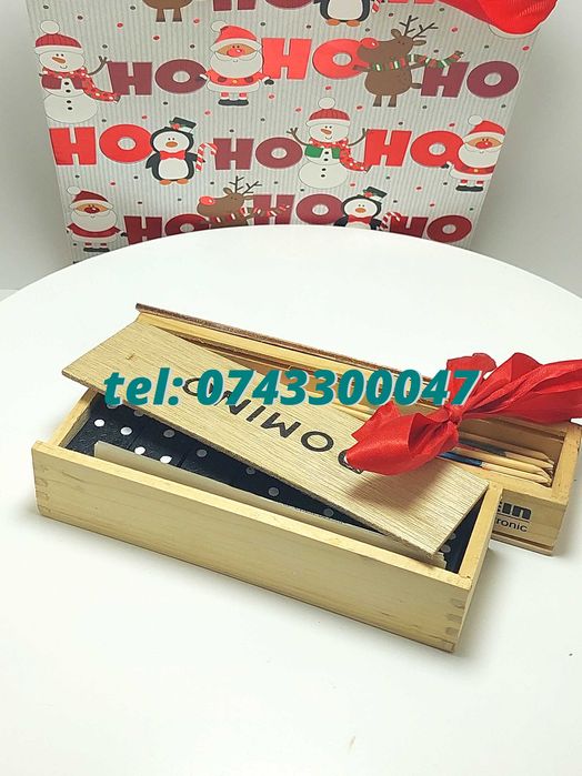 Pachet Cadou Gift  Joc Marocoo mikadoSi Domino  Transport Gratu
