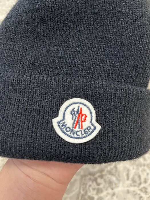 Шапка Moncler, черная