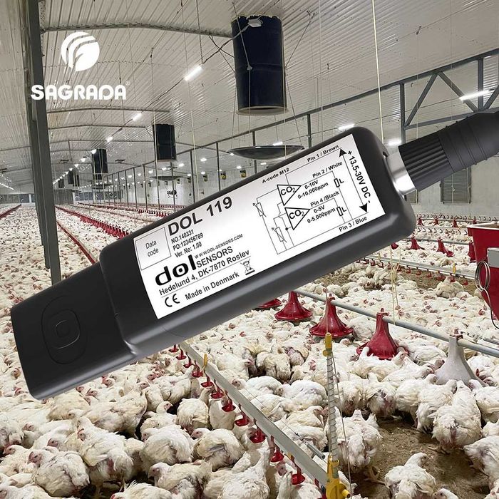Karbonat angidrid (CO2) datchigi DOL 119