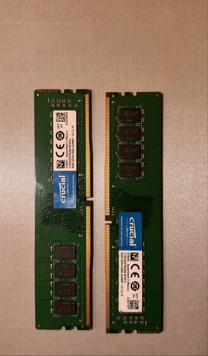 Озу ddr4 16 gb(2x8)