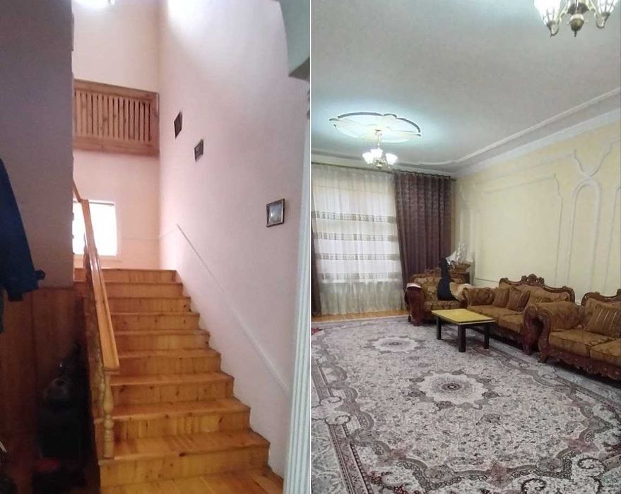 Продается добротный дом: 3-уровня, подвал, бассейн, 6 соток, Юнусабад!