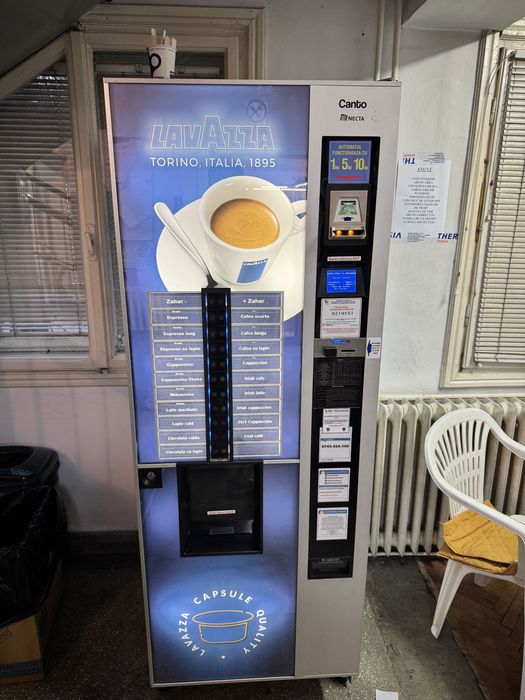 Vand aparat vending Necta canto