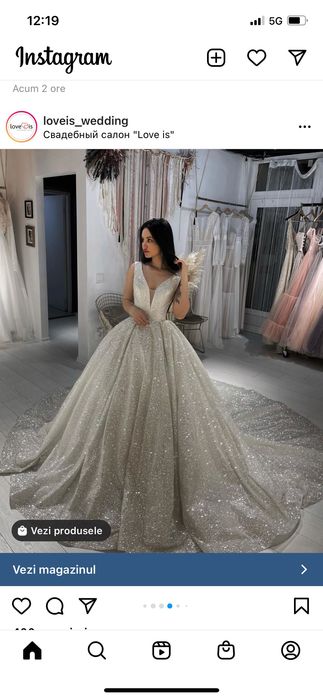 Rochie de mireasă-stil prințesă