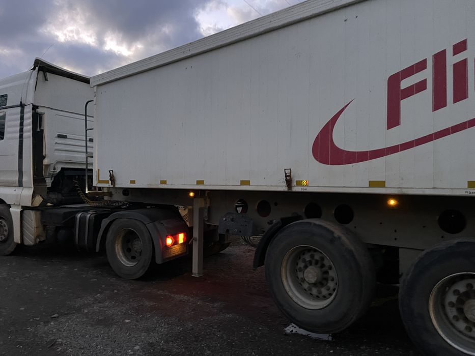 TGA EURO 5 Manual  semiremorca Fliegl