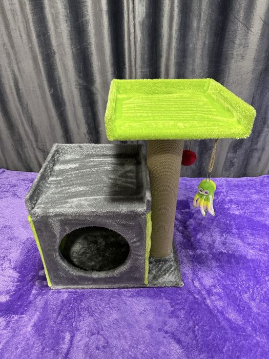 Домик-Когтеточка для кошек [ДОСТАВКА БЕСПЛАТНАЯ]