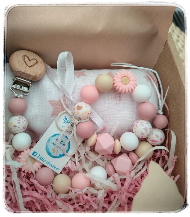 Персонализирани клипсове за биберон и бебешки гризалки