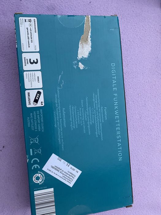 Stație meteo interior exterior