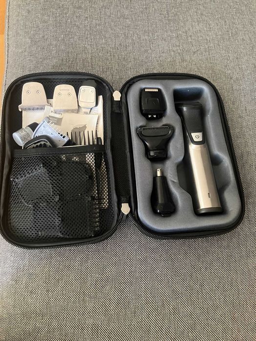 Philips MG7770 Multigroom 7000 – не зарежда, с приставки, калъф и зарядно, за части/ремонт