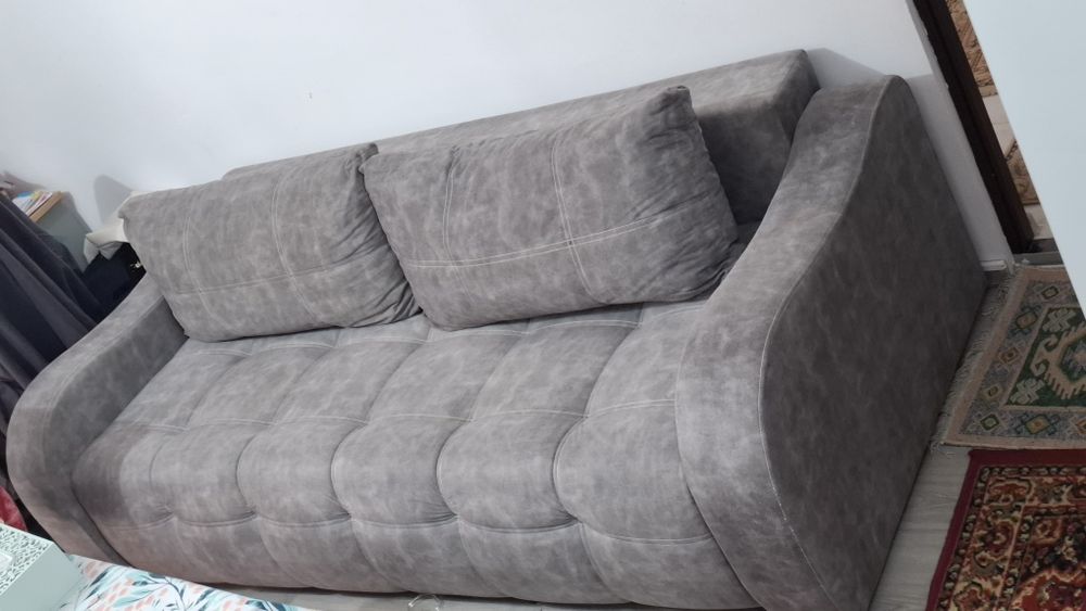 Vand canapea extensibila gri