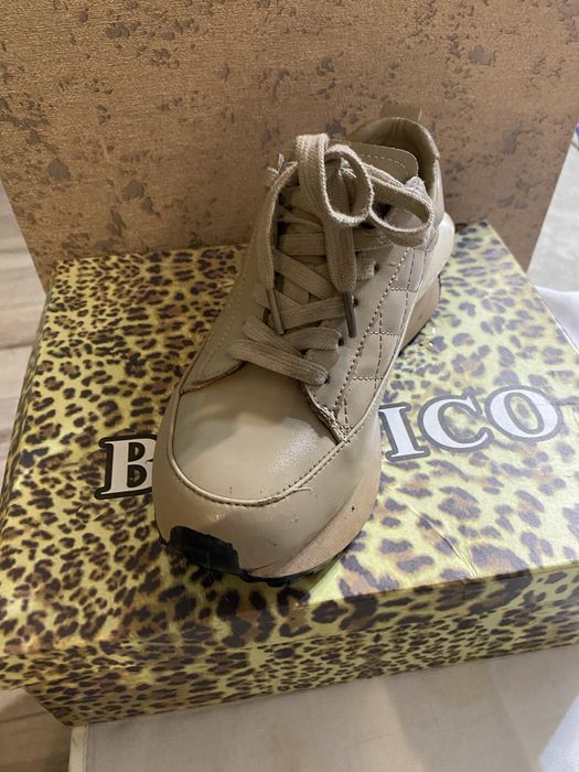 Кожанные кросовки