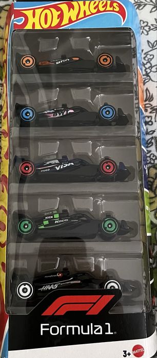 Hot Wheels Formula 1 5-Pack 2024