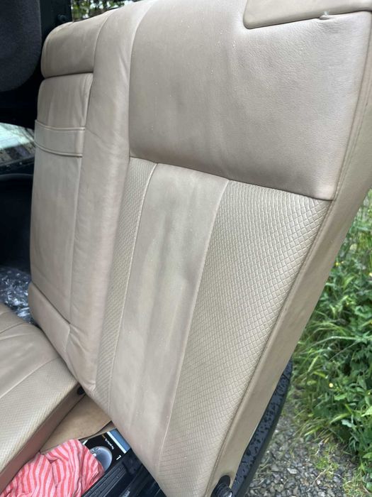 Бежови седалки e38/e39(подгрев,надуване)задни е39 (exclusive, ски сак)