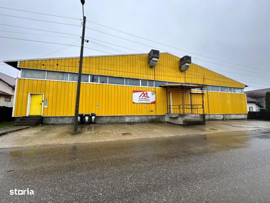 Exclusivitate pe piata: Hala industriala moderna in Campulung - Cartie