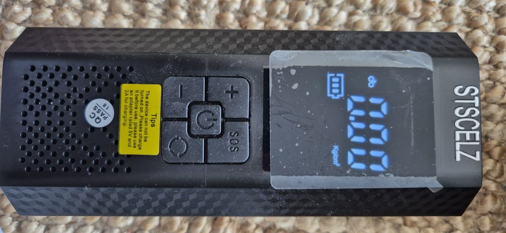 автоматичен Компресор за гуми, 3в1 - power bank, фенер/led осветление