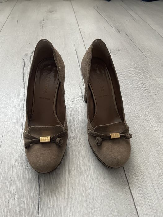 Pantofi damă, piele întoarsă