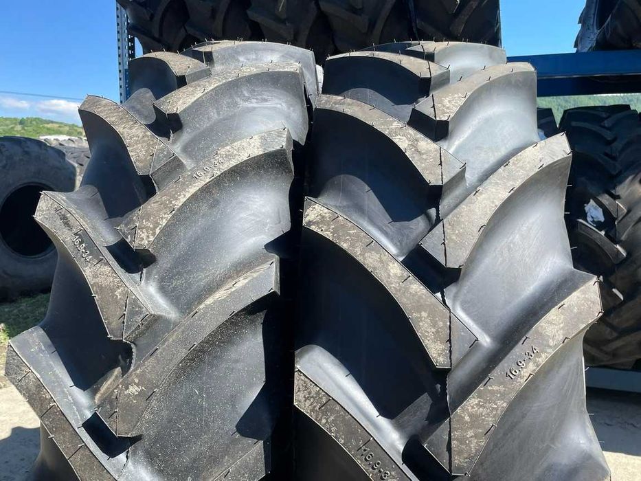Cauciucuri noi agricole de tractor spate 16.9-34 garantie 14pr