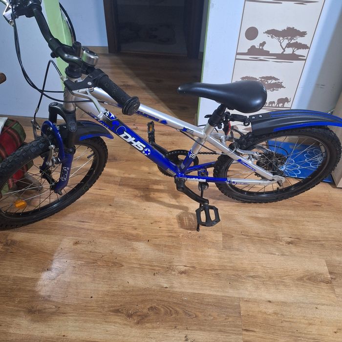 Bicicleta DHS Alu-Kids copii 4-8 ani pe 20"