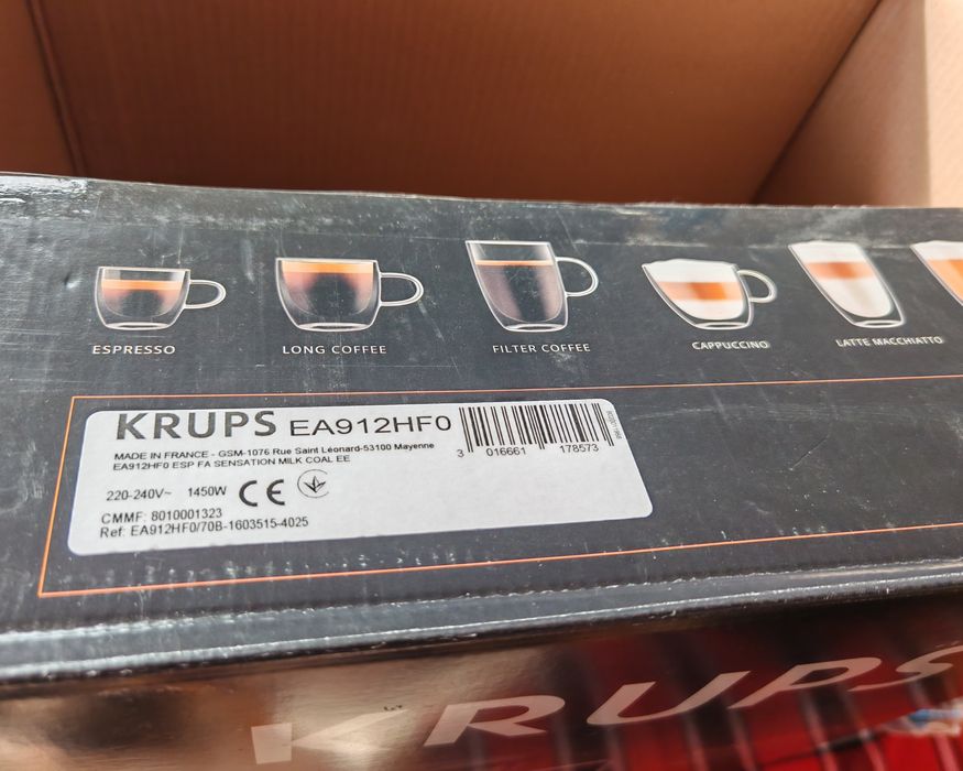 Кафеавтомат Krups EA912HF0 2гаранция