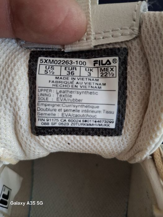 Adidas Fila de toamna