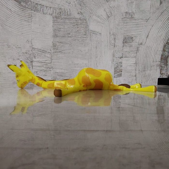 Игрушка Жираф, на 3d принтере.