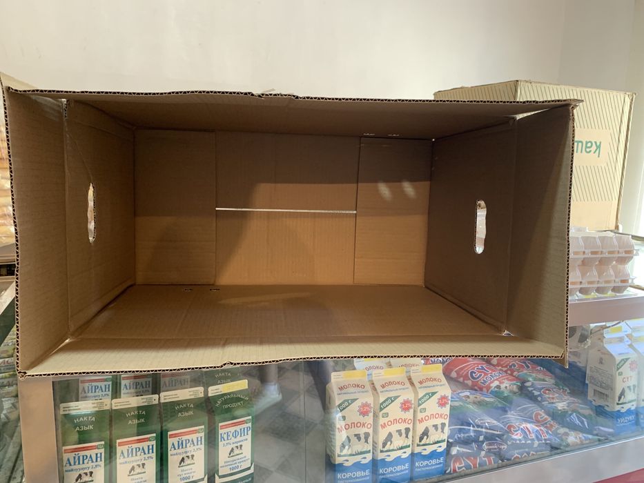 Коробки кортонные