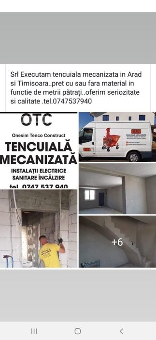 Srl executăm tencuiala mecanizata