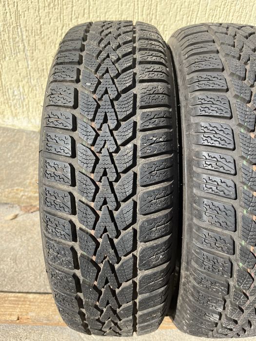 2 бр. зимни гуми 175/65/15 Dunlop 6,5 mm DOT 2217