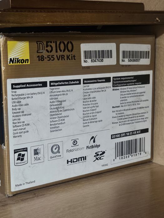 Фотоаппарат Nikon D5100