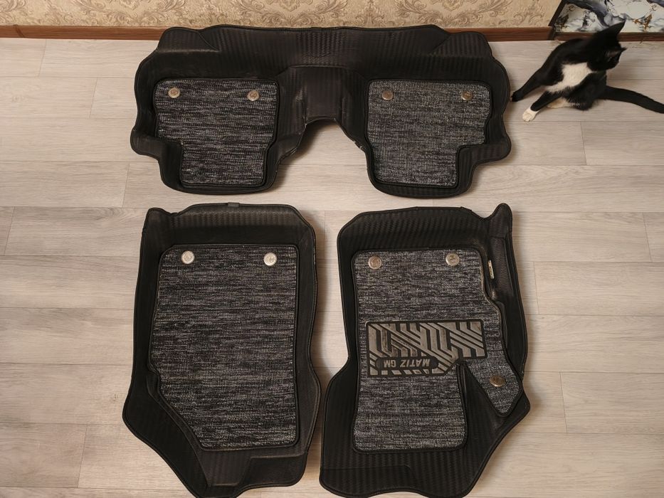 7D коврики с ворсом для Матиз